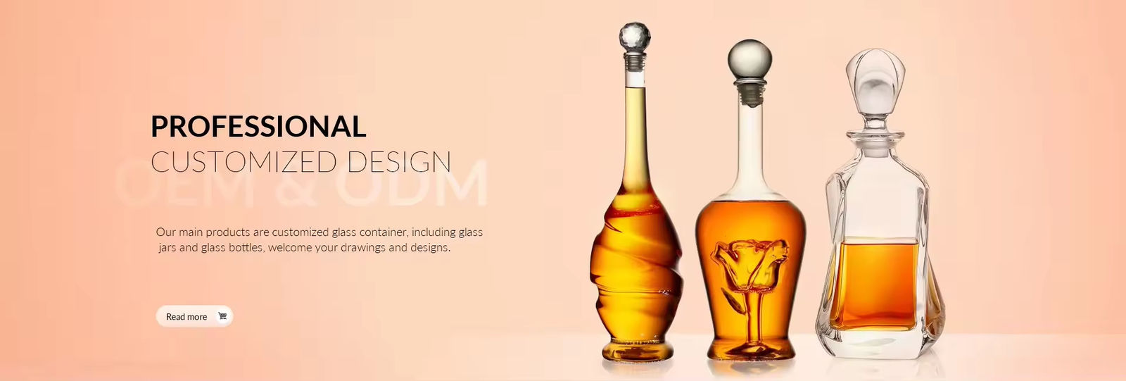 Spirits Glass Bottle