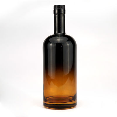 700ml Liquor Glass Bottle for Beverage Industrial Beverage Transparent Amber Black