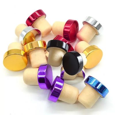 Customized Shape Wooden and Rubber Wine Stoppers OEM/ODM for Bottle Sealing Plug