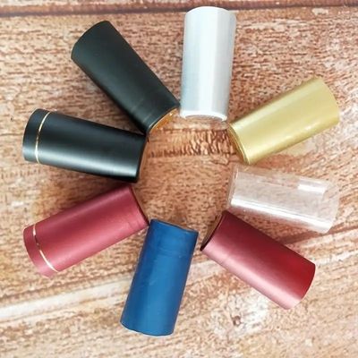 Customized PVC Necking Tape Glass Bottle Shrink Cap for Beverage Packaging Solutions