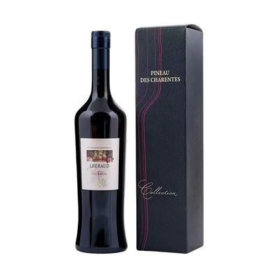 Recyclable Magnetic Closure Wine Glass Bottle Packaging Box for Customization Options