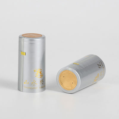 Sealing Round Shape Pvc Clear Neck Shrink Bands Sleeve For Customized Bottle Cap