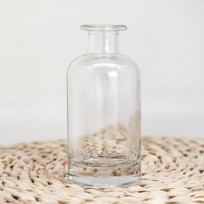 Glass Body Material Transparent Liquor Spirit Bottle with Cork Custom 500ml 750ml Bottles