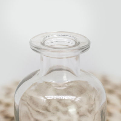 Glass Body Material Transparent Liquor Spirit Bottle with Cork Custom 500ml 750ml Bottles