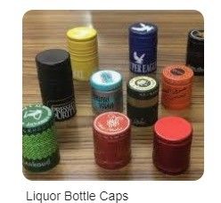 Plastic Aluminum PVC Heat Shrinkable Wraps Film for Round Shape Custom Whiskey Bottle