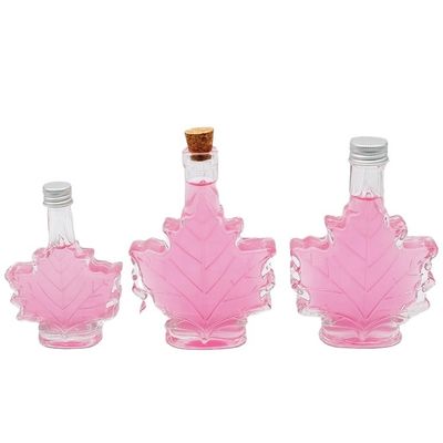 100ml 500ml 750ml Mineral Water, Tequila, Coffee, WHISKY Sake Glass Bottles with Wood Lid