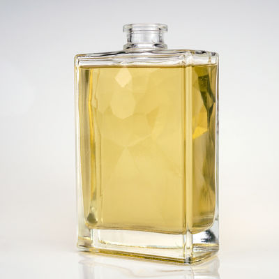 Screen Printing Hot Stamping Painting 500ml Glass Bottle for Vodka Gin Whiskey