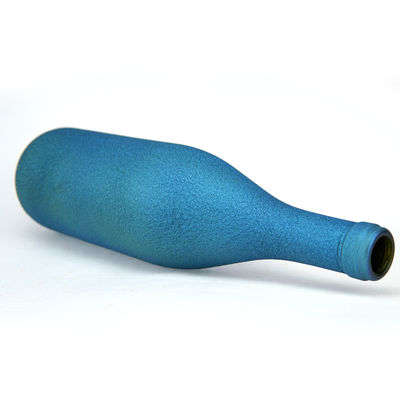 Custom Matte Colored Glass Wine Bottle 750ml 50cl 75cl for Round Frosting Vodka Liquor