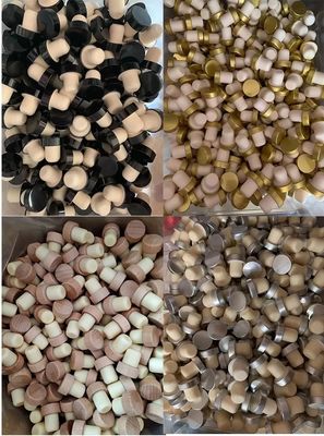 Aluminum Glass Wooden Wine Stoppers Bottle Corks T-Plug Sealing Cap
