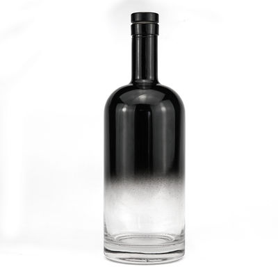 Liquors and Beverage Tequila End Semi-Spraying Glass Vodka Bottle 500ml 700ml 750ml 1000ml
