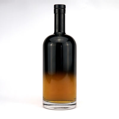 Liquors and Beverage Tequila End Semi-Spraying Glass Vodka Bottle 500ml 700ml 750ml 1000ml