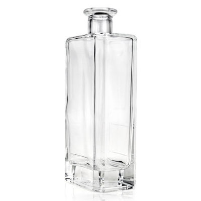 Classic Square Glass Bottles for Wine 500ml 700ml Base Material Glass and Super Flint