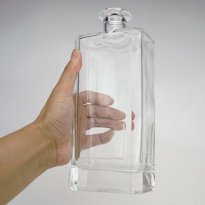 Classic Square Glass Bottles for Wine 500ml 700ml Base Material Glass and Super Flint