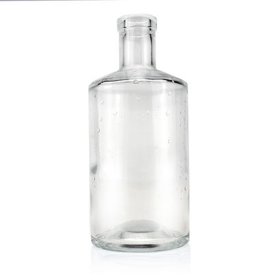 Tequila Application 700ml/750ml Transparent Glass Wine Bottles with OEM/ODM Approval