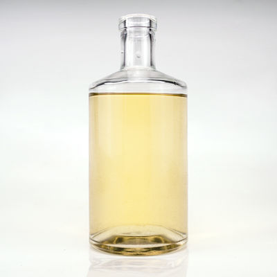 Tequila Application 700ml/750ml Transparent Glass Wine Bottles with OEM/ODM Approval