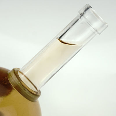 Custom Big Belly Round Shape 50cl Wine Glass Bottle 500ml for Liquors and Beverages