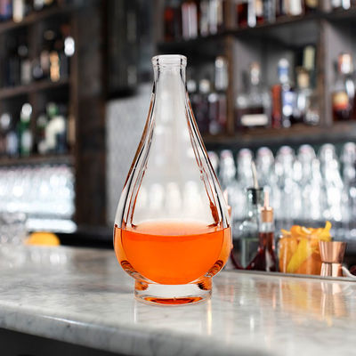 Engraving Surface Handling Empty Soda Drink Juice Glass Bottle for End Mineral Water