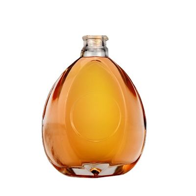 Top Fashion 700ml 1000ml 1L Glass Bottle for Vodka Spirit Liquor Base Material Glass