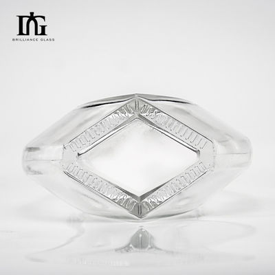 Top Fashion 700ml 1000ml 1L Glass Bottle for Vodka Spirit Liquor Base Material Glass