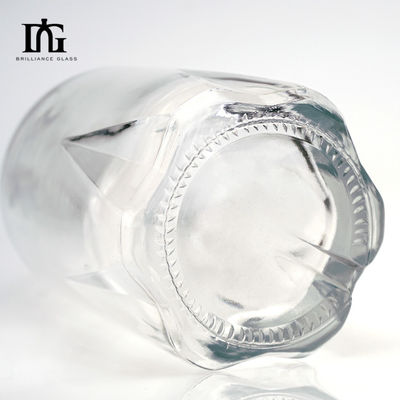 Glass Bottle for Vodka Whiskey Brandy Rum Liquor Exquisite Design and Functionality