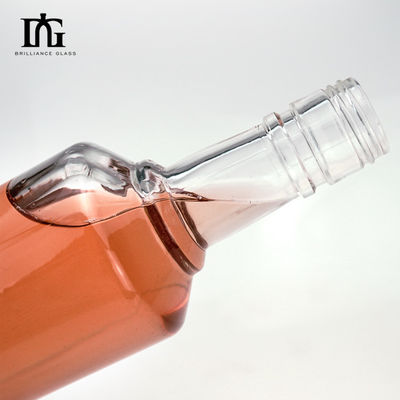 Glass Bottle for Liquor 500ml Super Flint Alcohol Whisky Vodka Brandy Custom Empty Spirits