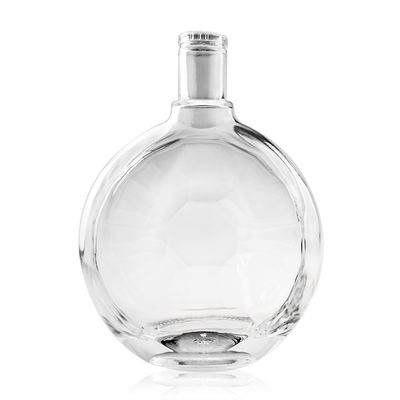 500ml 700ml 750ml Glass Bottles for Frost Surface Handling Gin Vodka Whiskey Liquor Spirit