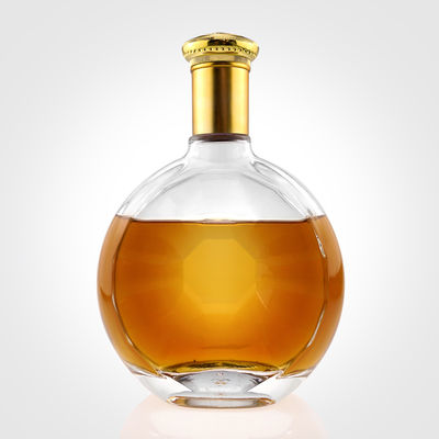 500ml 700ml 750ml Glass Bottles for Frost Surface Handling Gin Vodka Whiskey Liquor Spirit