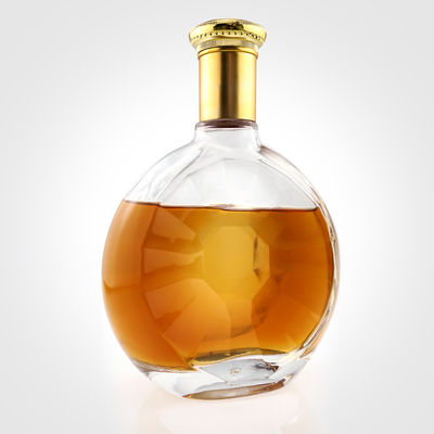 500ml 700ml 750ml Glass Bottles for Frost Surface Handling Gin Vodka Whiskey Liquor Spirit