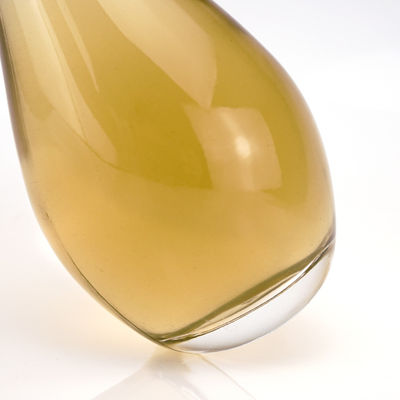 500ml Glass Bottle End Vase-Shape Long Neck Vodka Wine with Cork Screw Both Sealing Type