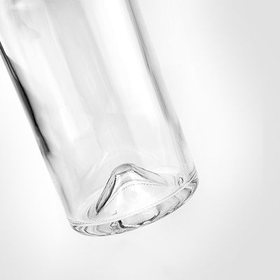 750ml Glass Bottle with Engraving Surface and Cork Screw Cap Perfect