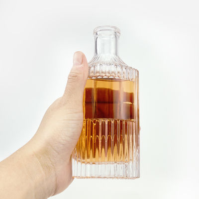 Base Material Glass 250ml Engraving Bottle for Vodka Gin Tequila Rum Whiskey Liquor