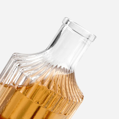 Base Material Glass 250ml Engraving Bottle for Vodka Gin Tequila Rum Whiskey Liquor
