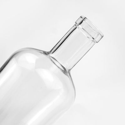 700ml 750ml 1000ml Sealing Type CORK Round Shape Glass Bottle for Liquors and Beverages