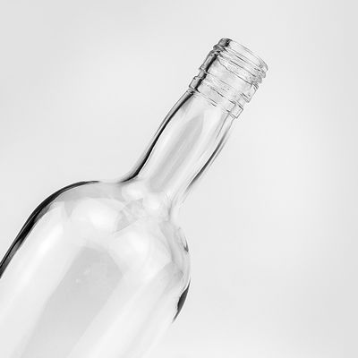 750ml 75cl Clear Empty Glass Liquor Bottles for OEM/ODM Acceptable Customization