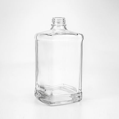 Acceptable Customer's Logo Glass Spirit Rum Bottle 500ml 750ml SCREW CAP Sealing Type