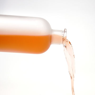 200ml 500ml 700ml 750ml Frosted Glass Bottle for Vodka Spirit Wine OEM/ODM Acceptable