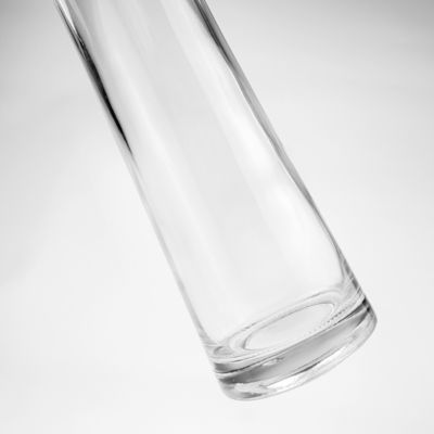Glass Tequila Spirits Bottles 500ml with Cork Lids and Glass Collar Material