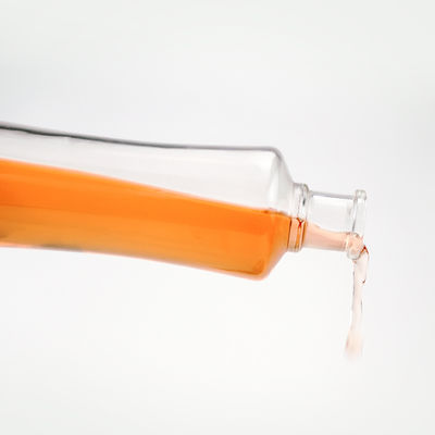 Glass Tequila Spirits Bottles 500ml with Cork Lids and Glass Collar Material