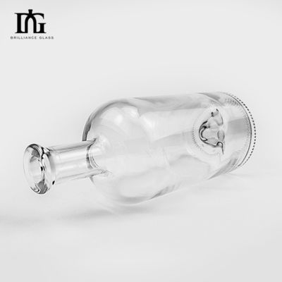 Cork Screw Cap Type Glass Bottle Unique Volcano Bottom Design 500ml/700ml/750ml Capacity