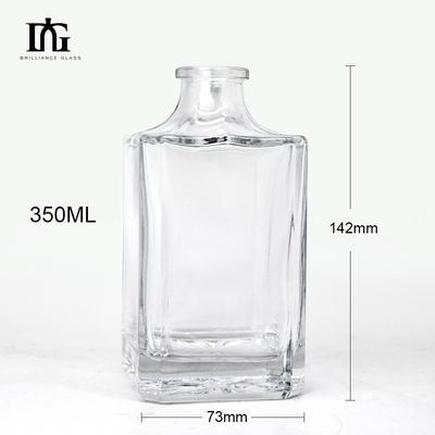 200ml 350ml 500ml 700ml 1000ml Engraving Glass Liquor Bottle for Fancy Tequila Bottle