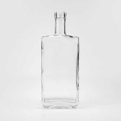 Engraved Electroplated Glass Bottle for Custom Logo and Packaging 700ml 750ml Vodka