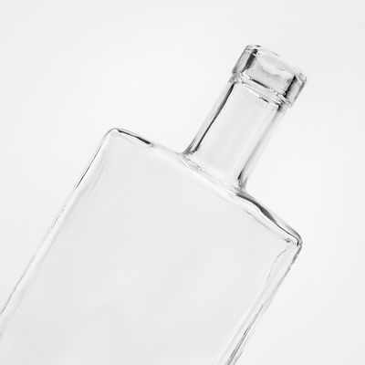 Engraved Electroplated Glass Bottle for Custom Logo and Packaging 700ml 750ml Vodka