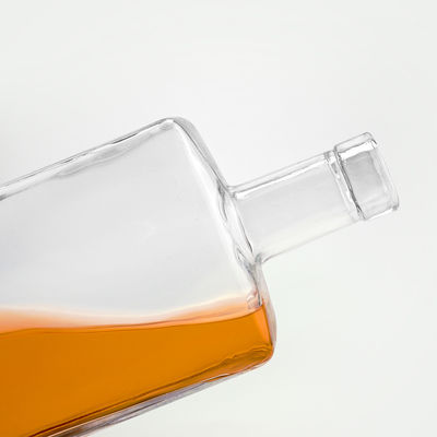 Engraved Electroplated Glass Bottle for Custom Logo and Packaging 700ml 750ml Vodka