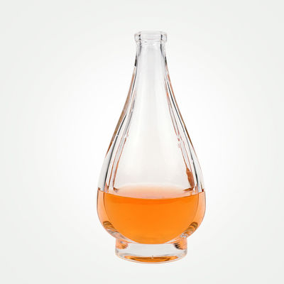 Amber Glass Bottle with Glass Cork 500ml/700ml/750ml Capacity Hotsale Perfume Empty