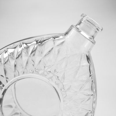 Industrial Beverage 500ml Glass Bottle for Whisky Clear and Durable