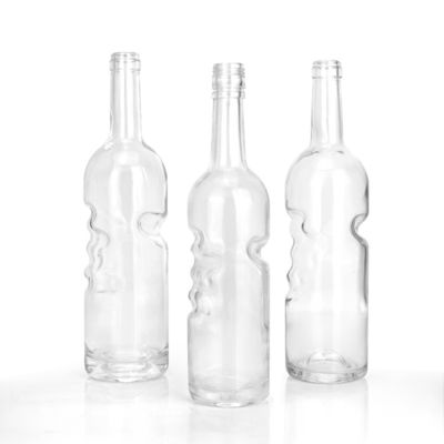 500ml/750ml Red Wine Bottle Angel's Hand Special-Shaped Glass for Beverage and Fruit Juice