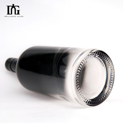 Glass Collar Material 500ml 700ml 750ml Vodka Liquor Bottles for Liquors and Beverages
