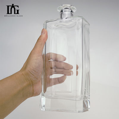 Cap Type Cork and Screw Both Glass Bottle 700ml for Beverage