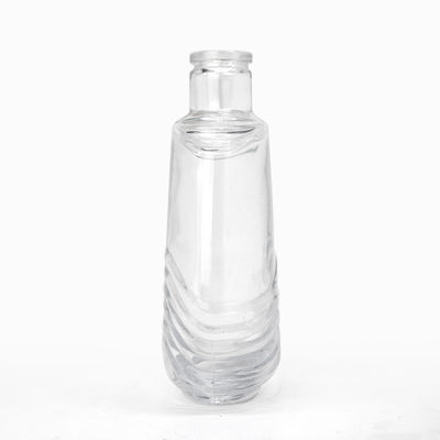 Glass Portable Picnic Wine Table with Cork Screw Cap 500ml/700ml Bottle and Glass Bottle