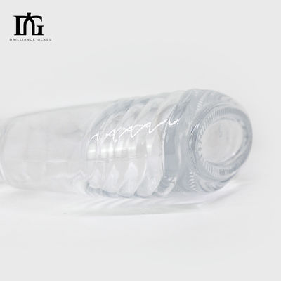 Glass Portable Picnic Wine Table with Cork Screw Cap 500ml/700ml Bottle and Glass Bottle